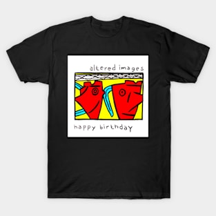 Happy Birthday 1981 New Wave Throwback T-Shirt